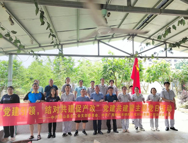 蒙山縣總工會：黨建引領(lǐng)，結(jié)對共建促產(chǎn)改