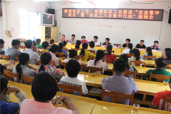 梧州市總工會(huì)、蒼梧縣總工會(huì)推進(jìn)“企業(yè)集中建會(huì)”暨“農(nóng)民工入會(huì)集中行動(dòng)現(xiàn)場會(huì).jpg